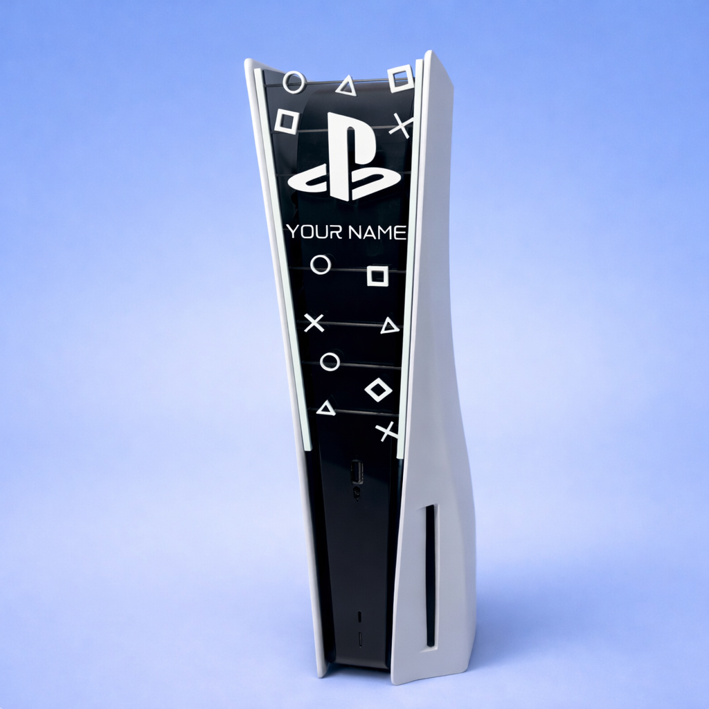Custom PS5 Faceplate – Personalised Gaming Setup Upgrade (Original & Slim Models)