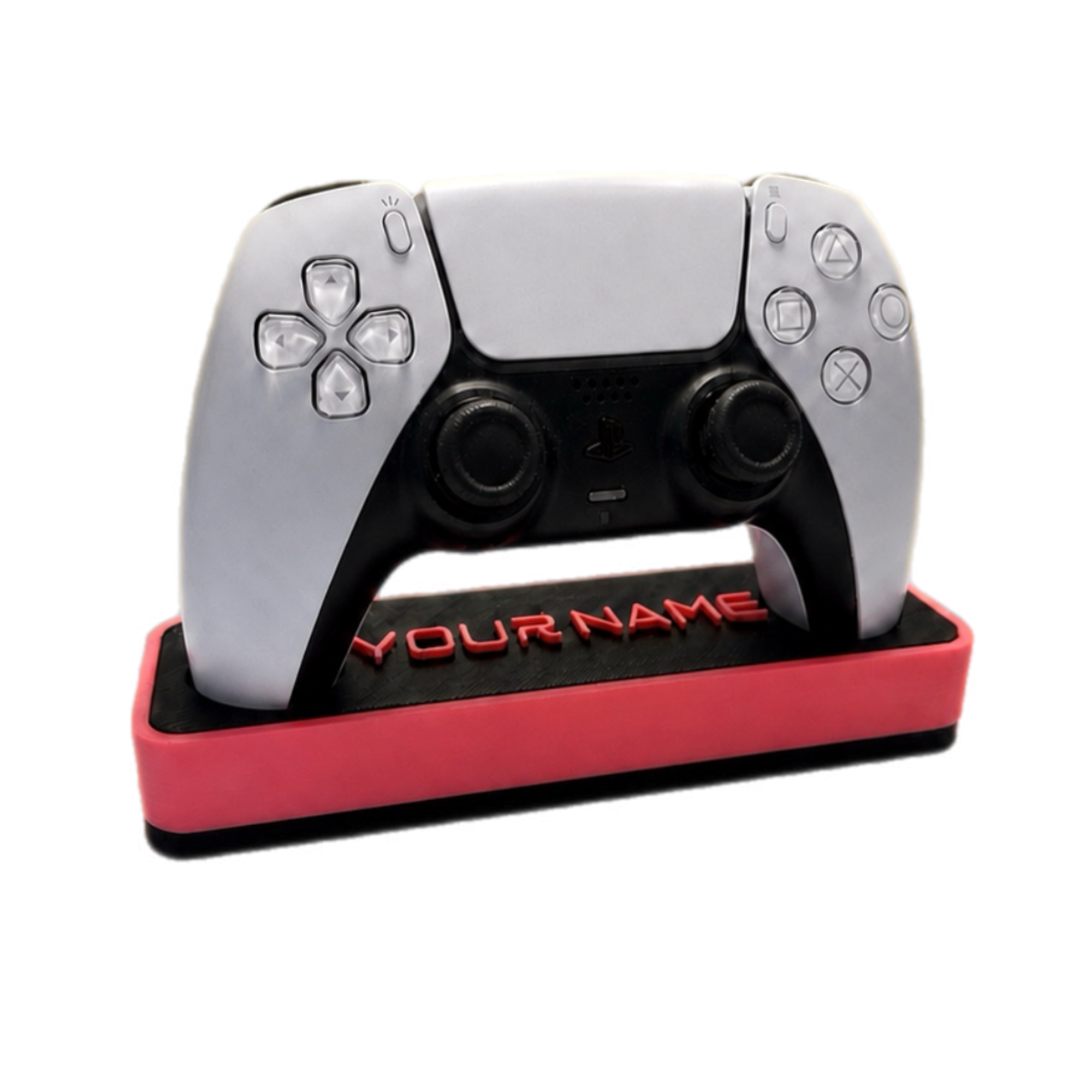 Personalised PS5 Controller Stand with Custom Name | Custom Gaming Gift