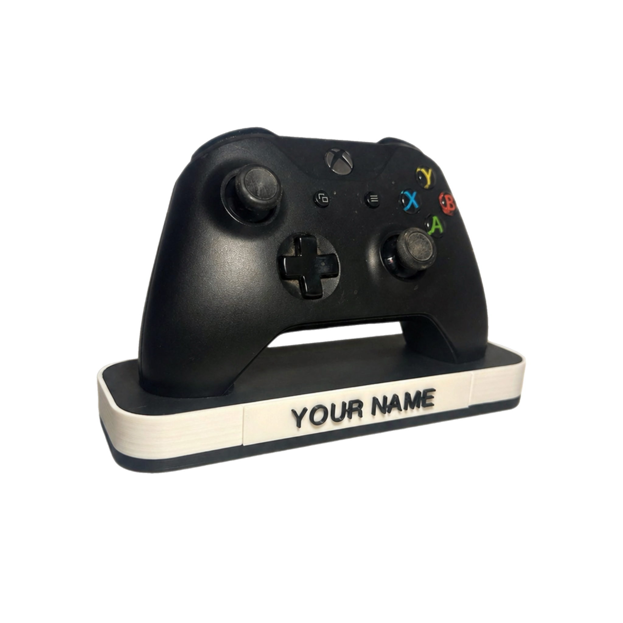 Personalised Xbox Controller Stand | Custom Name Gaming Desk Holder | 3D Printed Gift