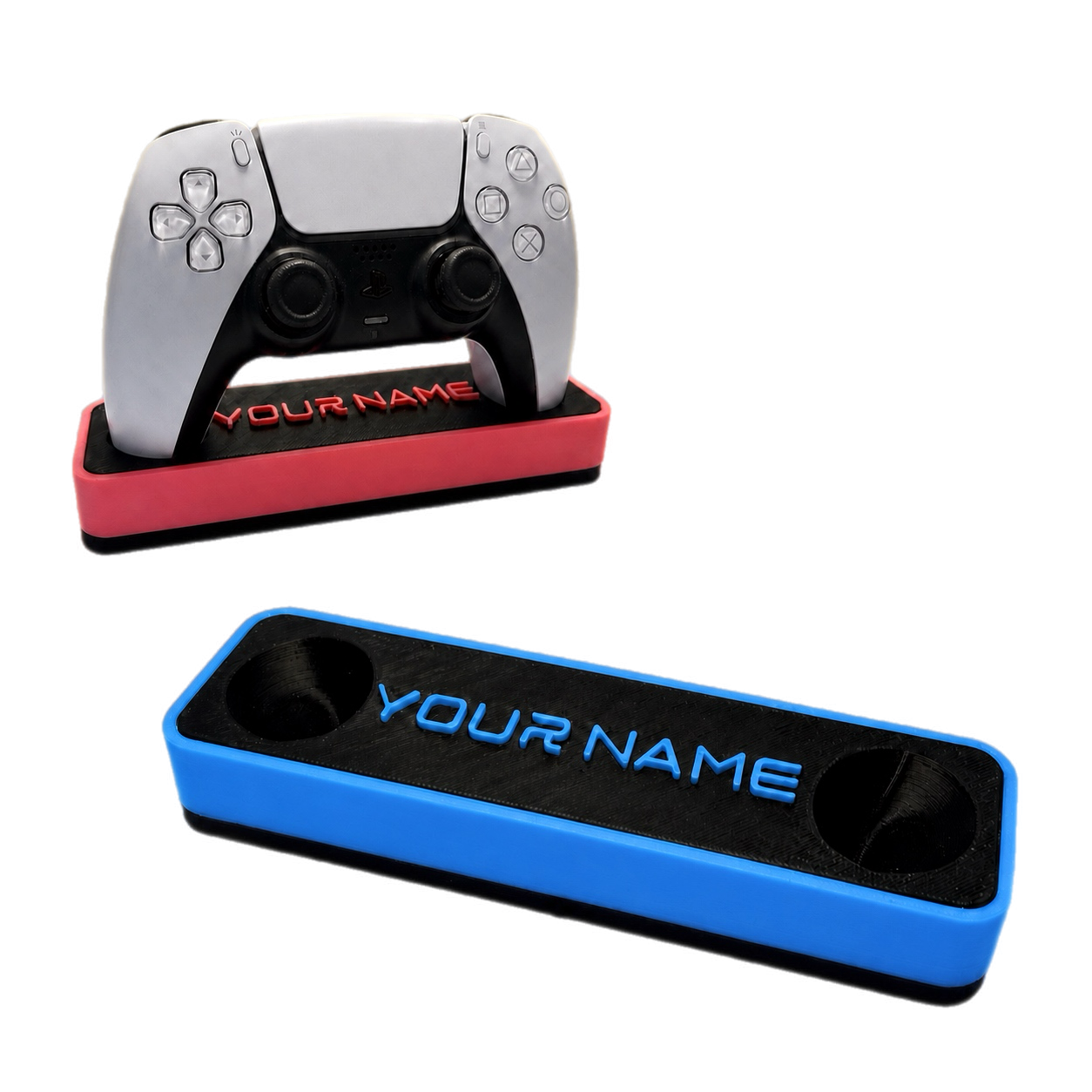 Personalised PS5 Controller Stand with Custom Name | Custom Gaming Gift