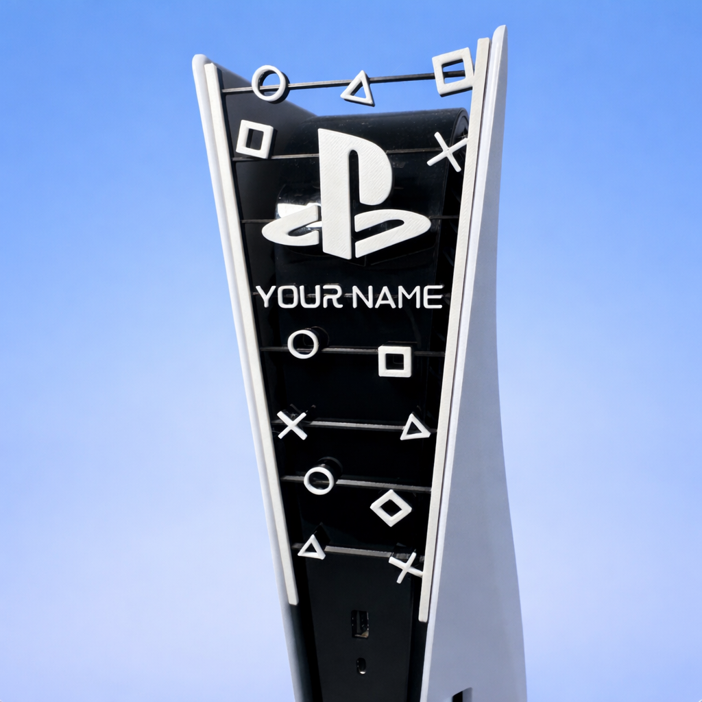 Custom PS5 Faceplate – Personalised Gaming Setup Upgrade (Original & Slim Models)