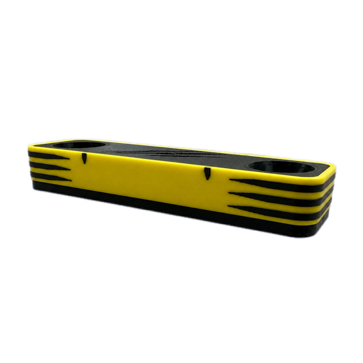 Wolverine Inspired PS5 DualSense Controller Stand – Yellow & Adamantium Silver