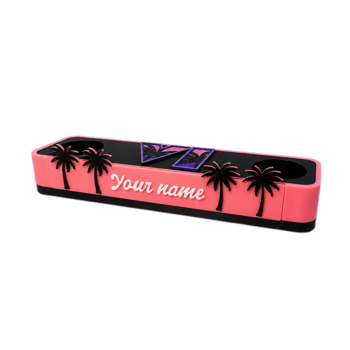 GTA VI Inspired PS5 Controller Stand with Personalised Name Plate