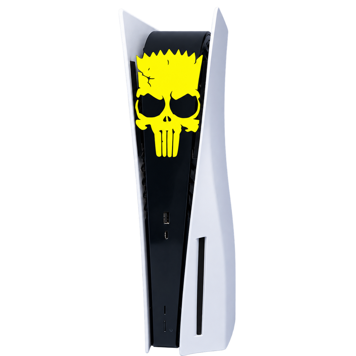Punisher Bart Skull PS5 Faceplate Insert – PS5 Original & Slim