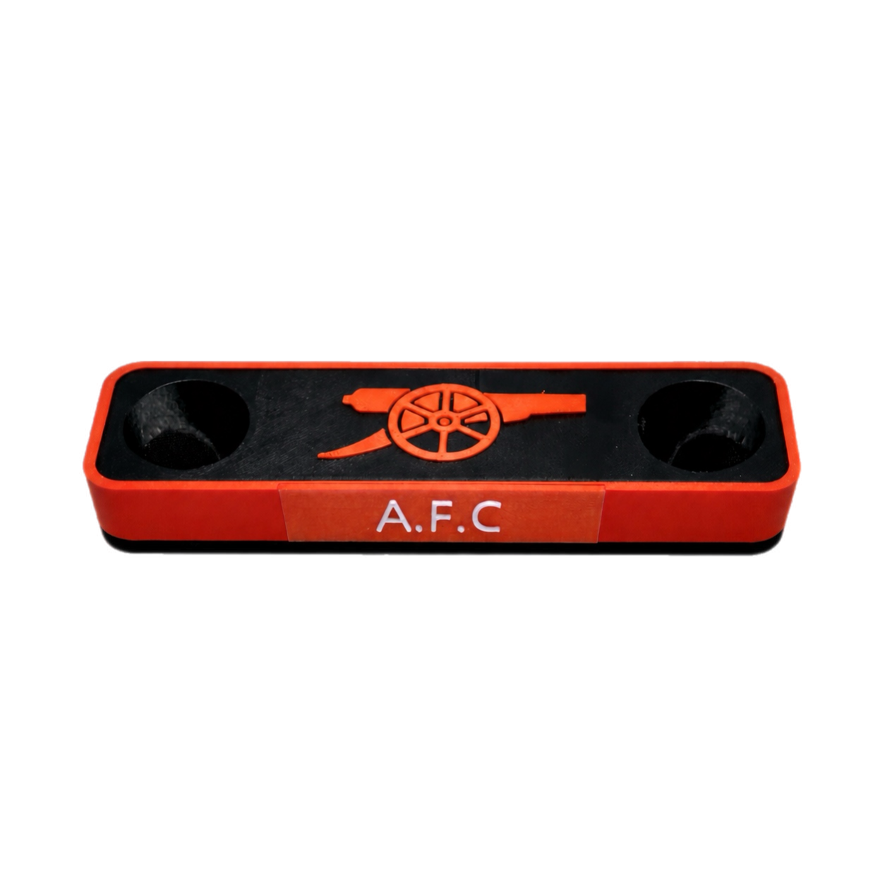 Arsenal Themed PS5 Controller Stand – 3D Printed Gaming Desk Accessory