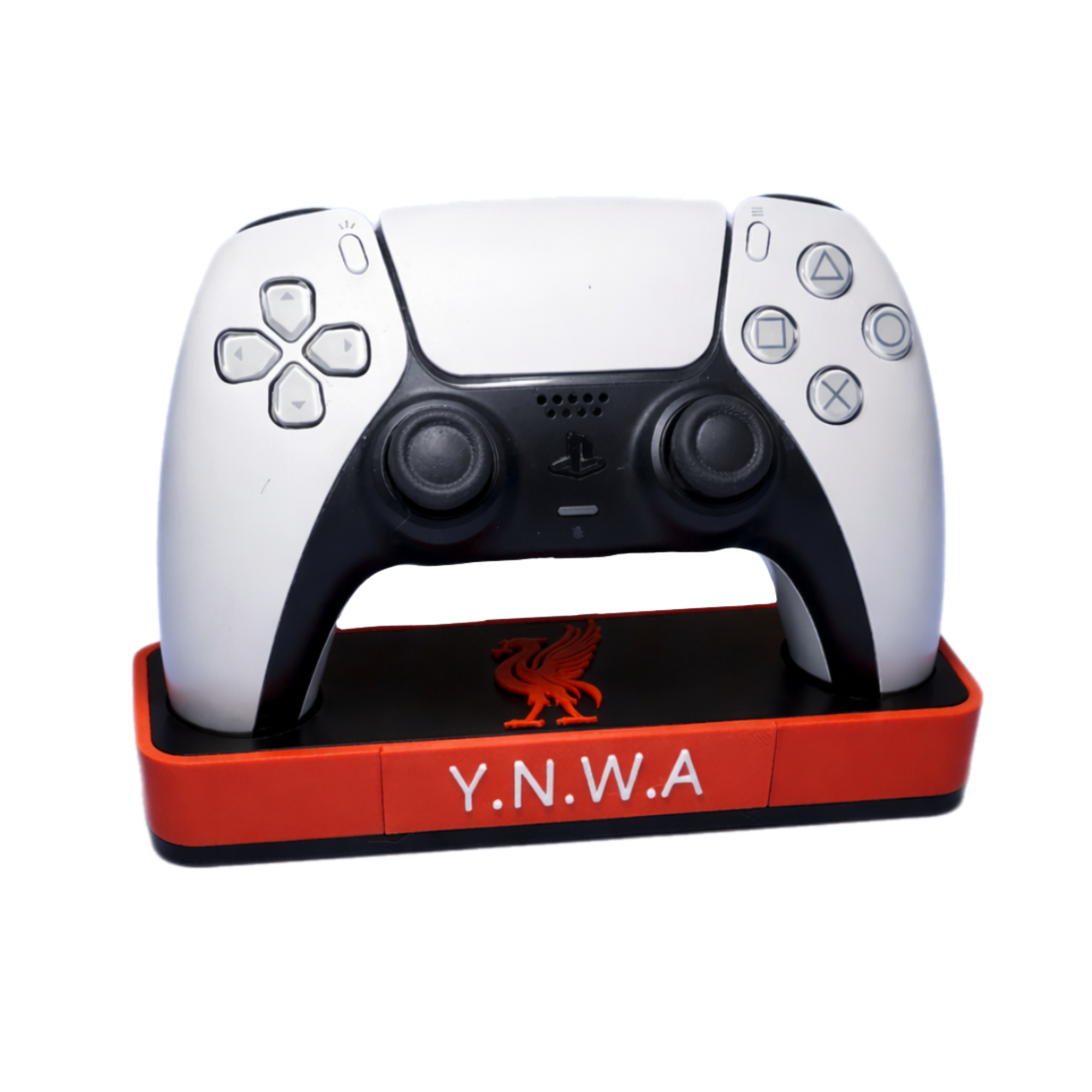 Liverpool Themed PS5 Controller Stand – 3D Printed Gaming Desk Accessory