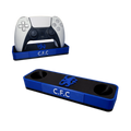 Chelsea Themed PS5 Controller Stand – 3D Printed Gaming Desk Accessory