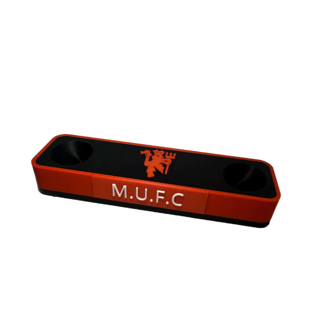 Manchester United Themed PS5 Controller Stand – 3D Printed Gaming Desk Accessory