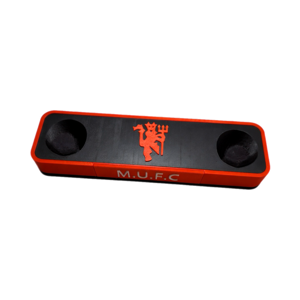 Manchester United Themed PS5 Controller Stand – 3D Printed Gaming Desk Accessory