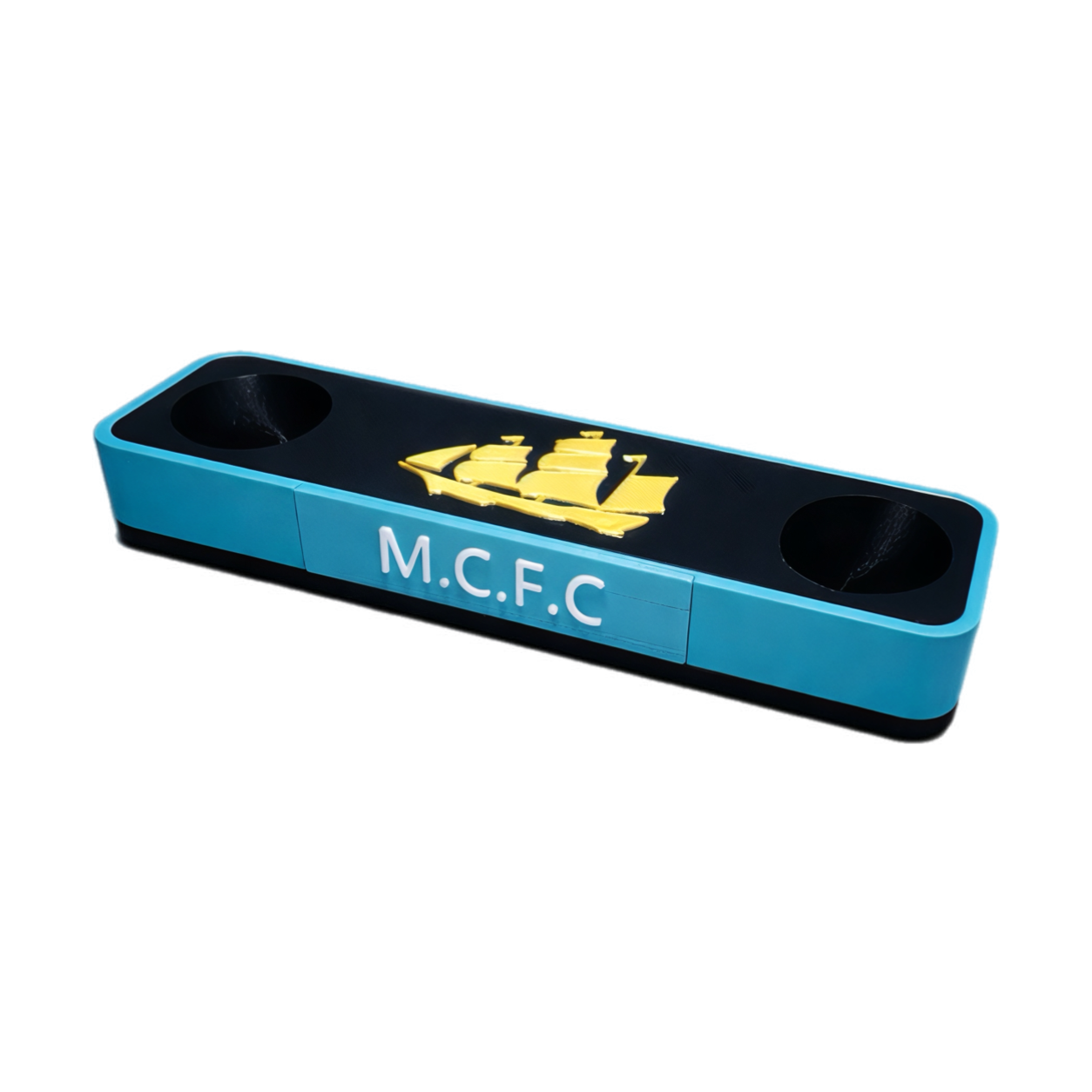 Manchester City PS5 Controller Stand – 3D Printed Gaming Desk Accessory