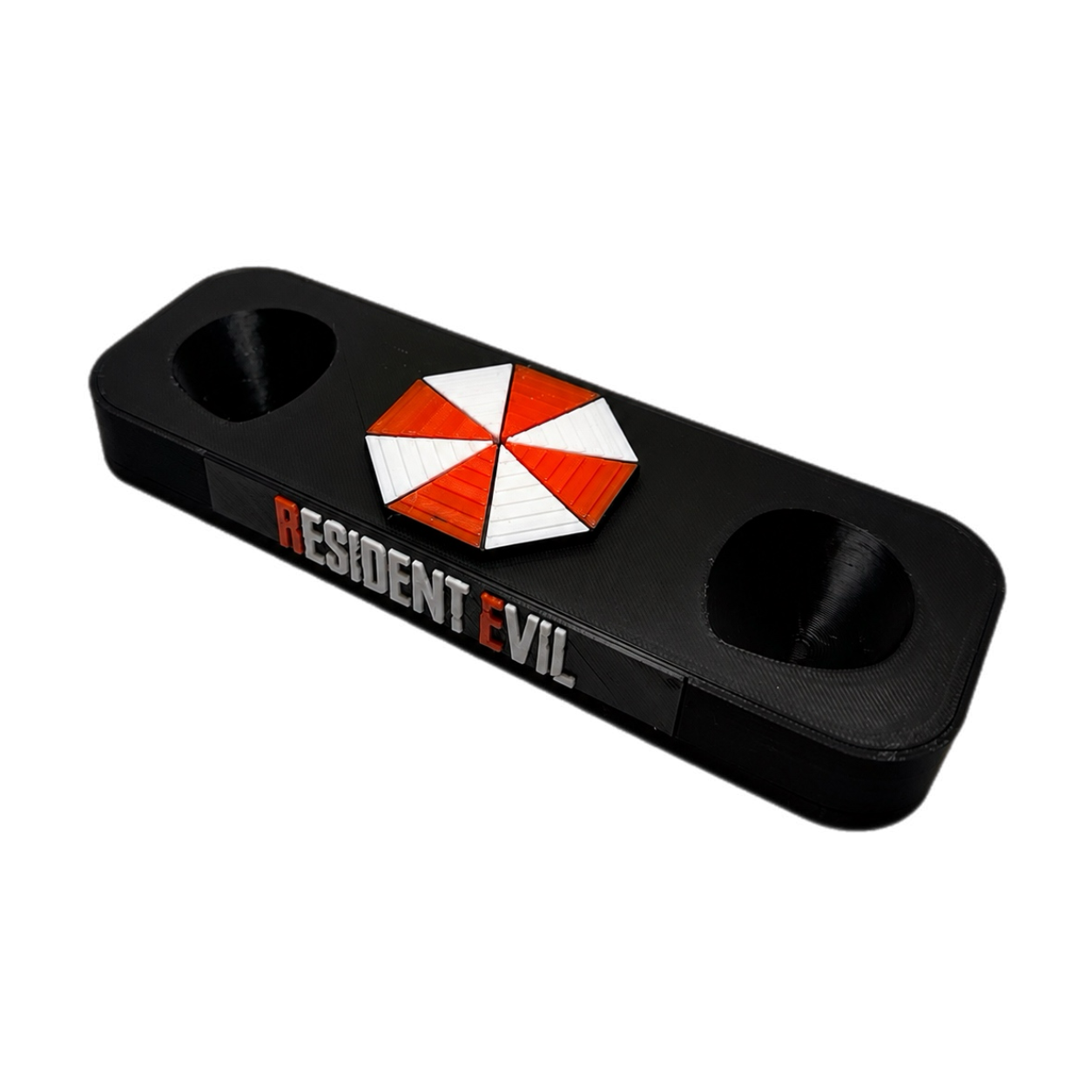Resident Evil Xbox Controller Stand – Umbrella Corporation Gaming Display Holder for Xbox Series X|S Controllers