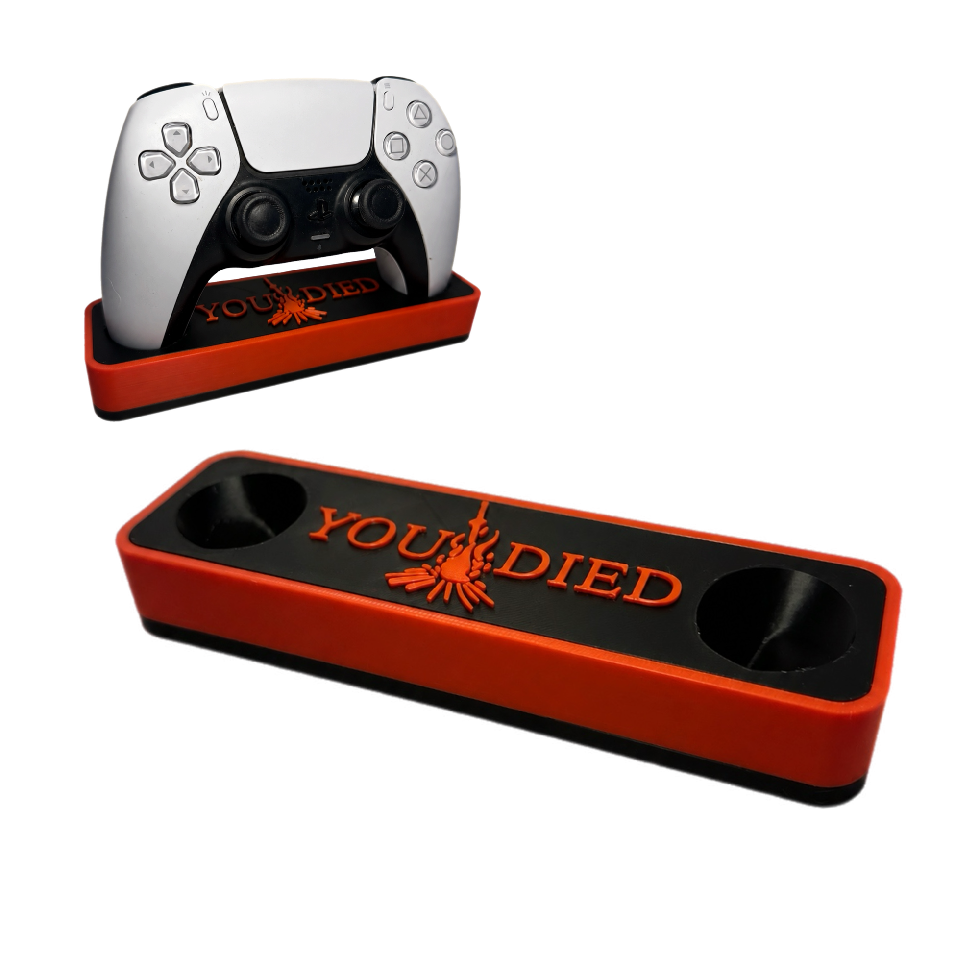 Dark Souls “YOU DIED” PS5 Controller Stand & Gaming Accessories Holder