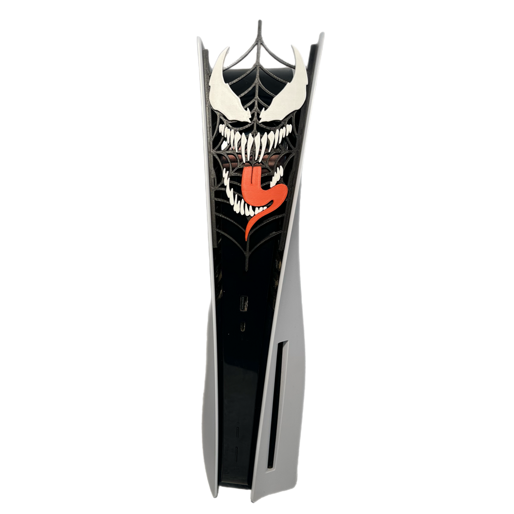 Venom Inspired PS5 Faceplate Insert for Original PS5 Console