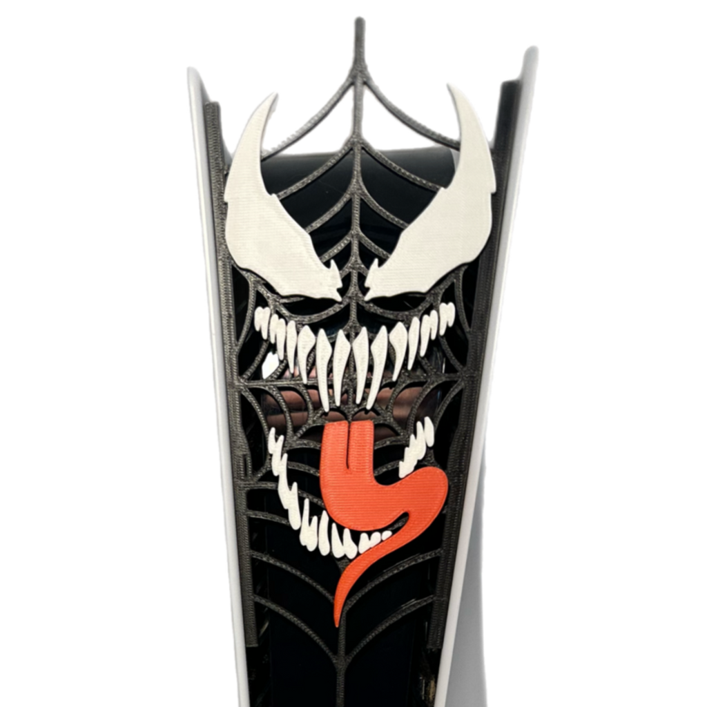 Venom Inspired PS5 Faceplate Insert for Original PS5 Console