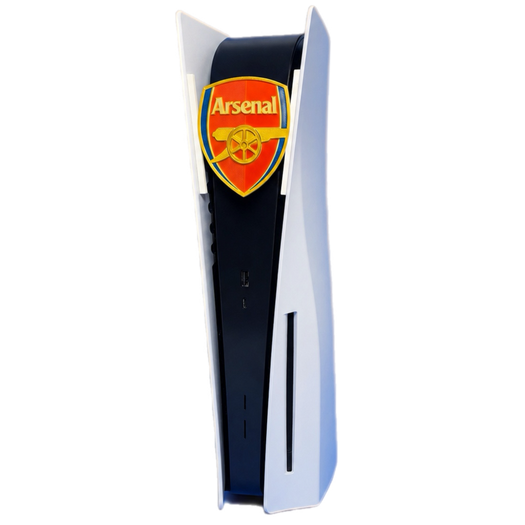Arsenal Inspired PS5 Faceplate Insert | Original PS5 Console Only